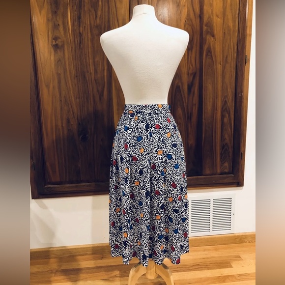 Vintage Jacqueline Ferrar 80’s- 90’s Floral Skirt - Picture 6 of 10